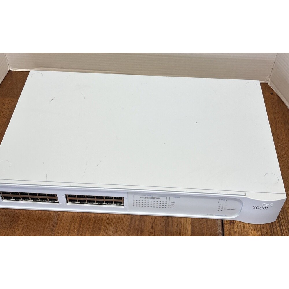 3COM 3C16988A SUPERSTACK 3 NETWORK SWITCH 3300 24-PORT RACK MOUNT - Picture 7 of 10
